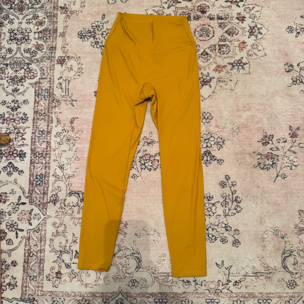 Lululemon Yellow Leggings size 2